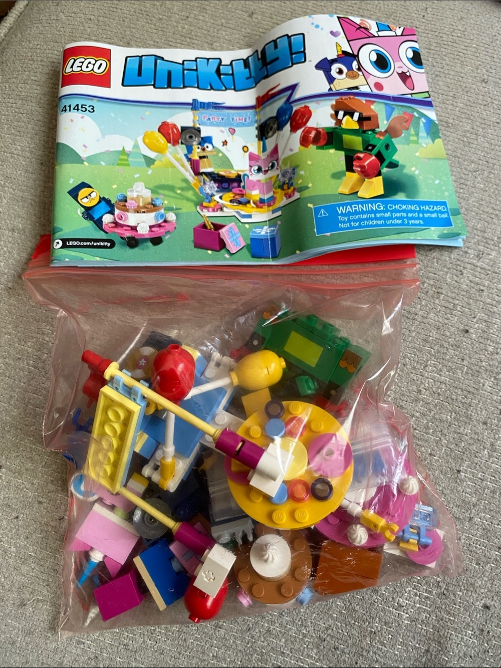 LEGO Unikitty Carnival Building Set - Yellow, Pink, Red, Green, Blue